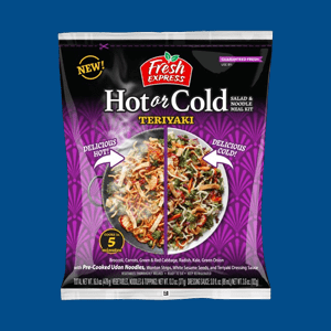 Fresh Express Teriyaki Salad package.