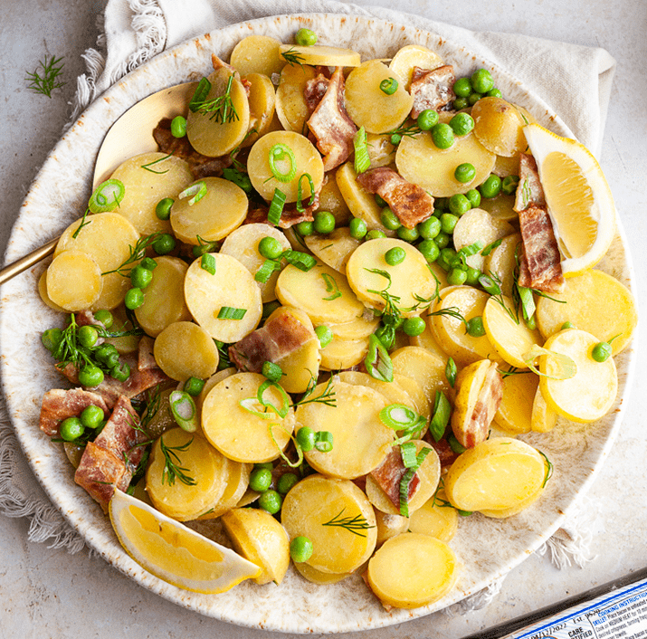 Pea and Potato Salad