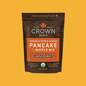 A Package of Crown Maple Pancake and Waffle Mix