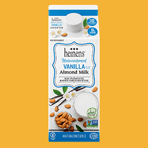 A Carton of Heinen's Almond Milk