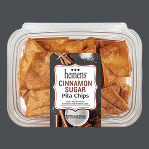 A Container of Heinen's Cinnamon Sugar Pita Chips