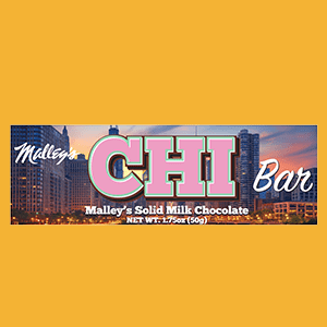 A Single Malley's Chicago Chocolate Bar