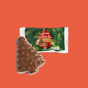 A Milk Chocolate Malley's Christmas Tree