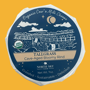 North Sky Farm Tallgrass Cave-Aged Bloomy Rind Cheese (Chicago locations only)