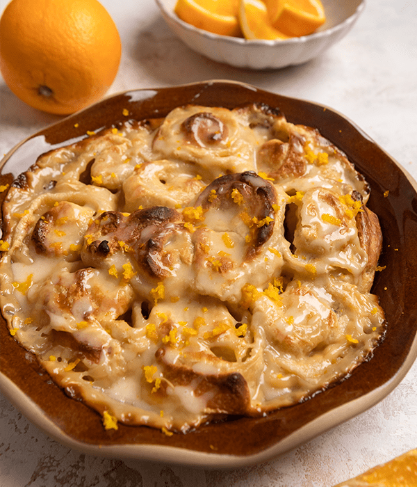 a zoomed in photo of the shortcut orange roll