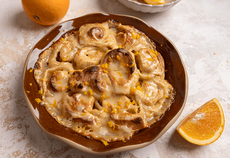 Shortcut Orange Rolls