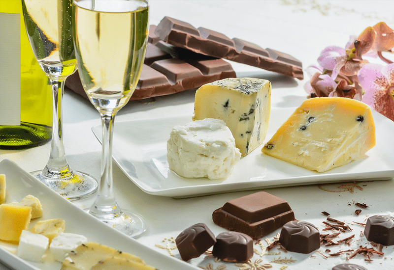 Better Together: Cheese, Chocolate and Bubbles