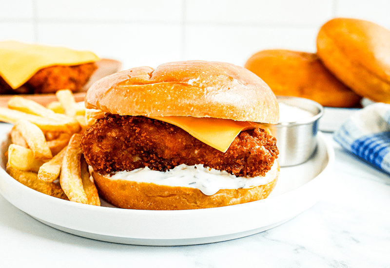 Copycat Fried Fish Sandwich
