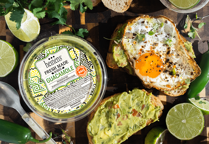 Fried Egg and Guacamole Toast