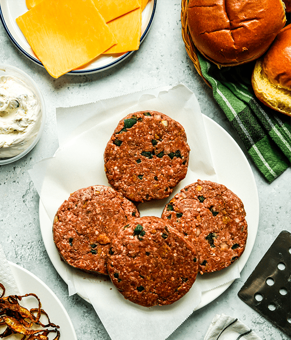 Heinen's Jalapeno Blitz Burgers