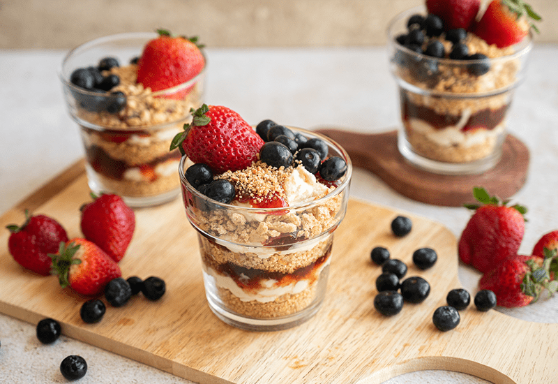 Mascarpone Parfaits