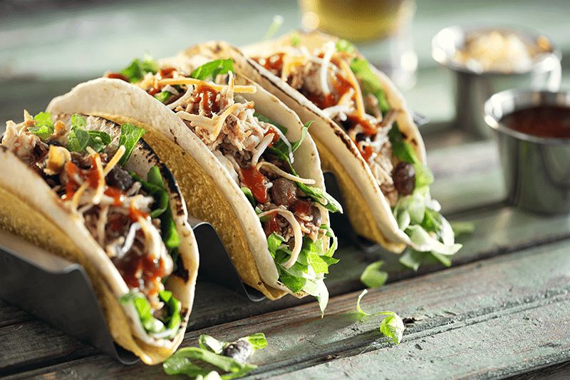 What’s For Dinner? Taco Night Chicken and Beans Tacos