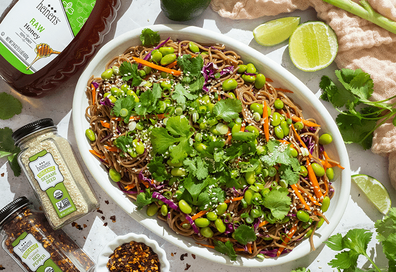 Cold Soba Noodle Salad
