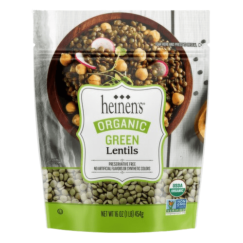 Heinen's dried lentils