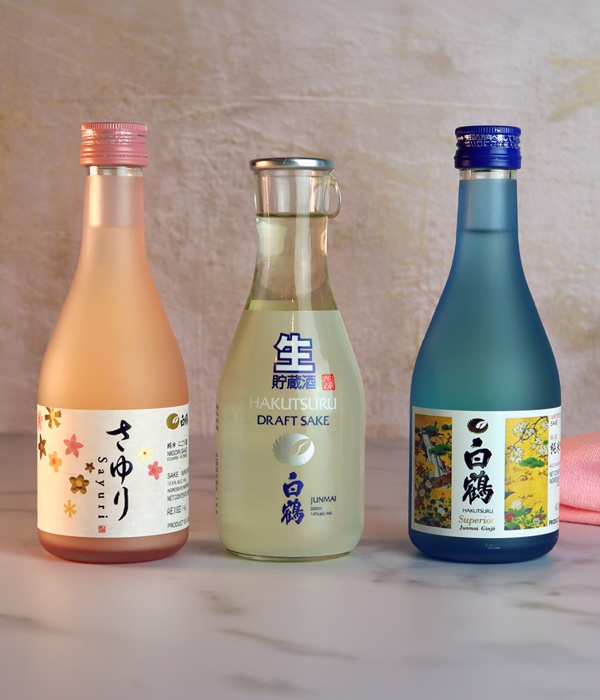 Hakutsuru Sake 3 pack