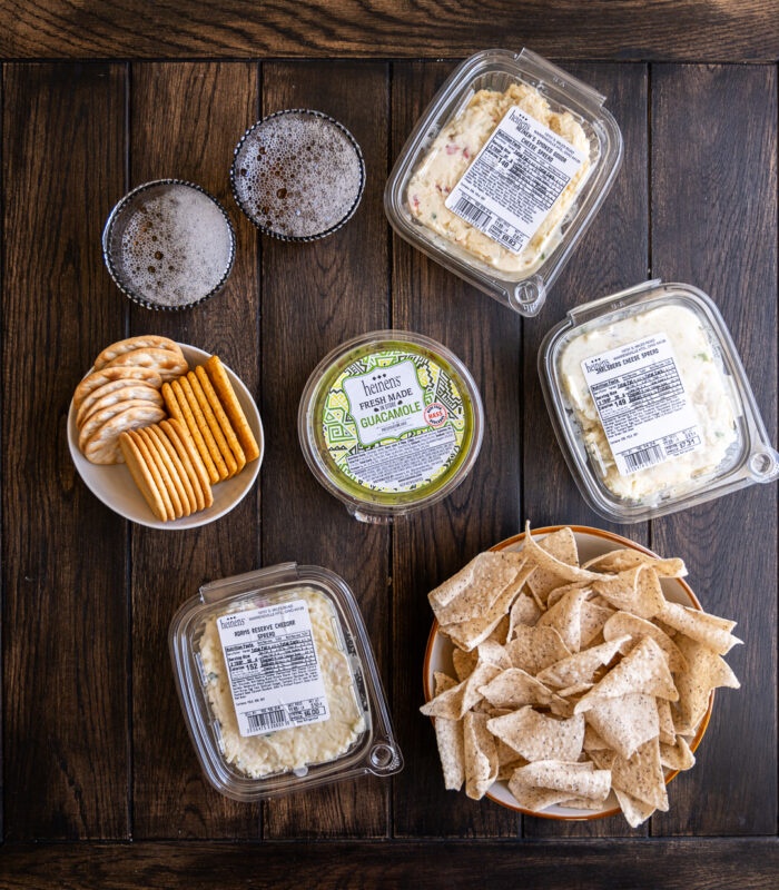 Tailgate Dips and Spreads_Heinen's Fan Favorite Gourmet Cheese Spreads and Fresh Made Guacamole