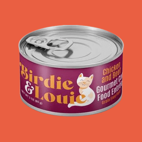 3oz Birdie and Louie Wet Cat Food