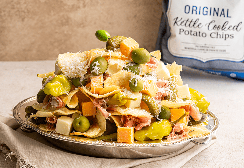 Italian Potato Chip Snack Bowl