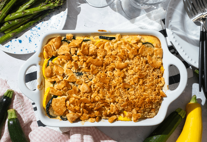 Southern Zucchini Squash Casserole