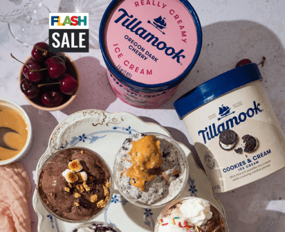 Flash Sale - Tillamook Ice Cream