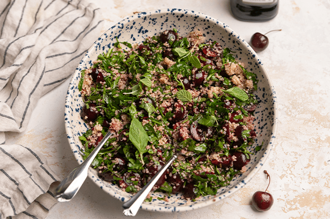 Cherry Quinoa Salad