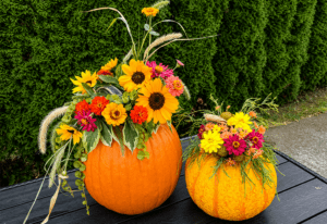Fresh Flower Market at Heinen’s: Pumpkin Edition