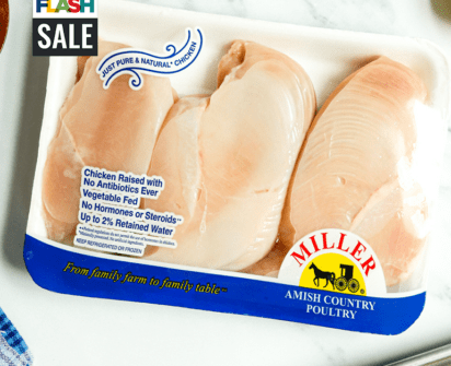 Flash Sale - Miller Boneless Skinless Chicken Breasts