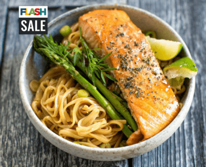 Flash Sale - Wild-Caught Fresh Columbia River King Salmon Fillets