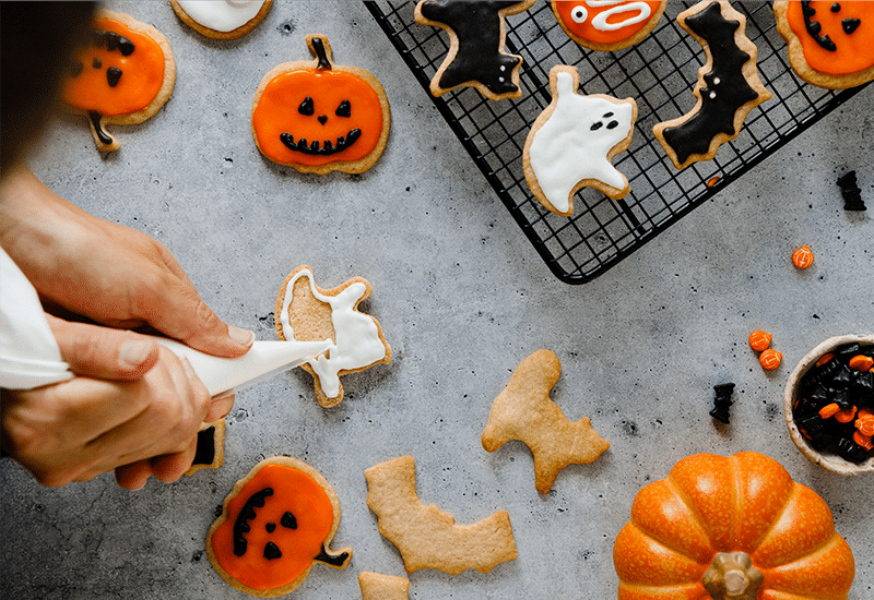 Design Your Own Halloween Message Cookie