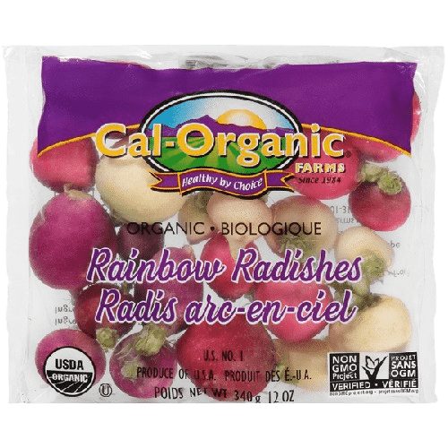Cal-Organic Rainbow Radishes