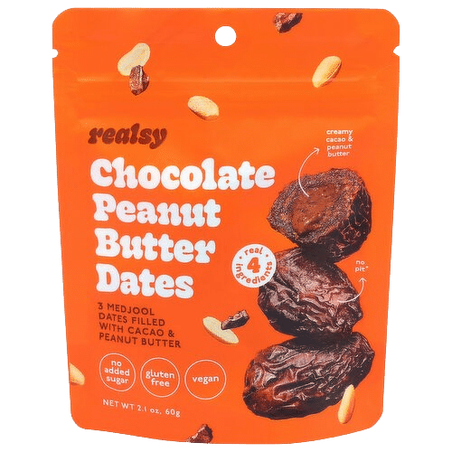 Realsy Chocolate Peanut Butter Dates