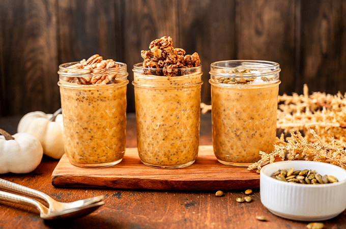 Pumpkin Chia Seed Pudding