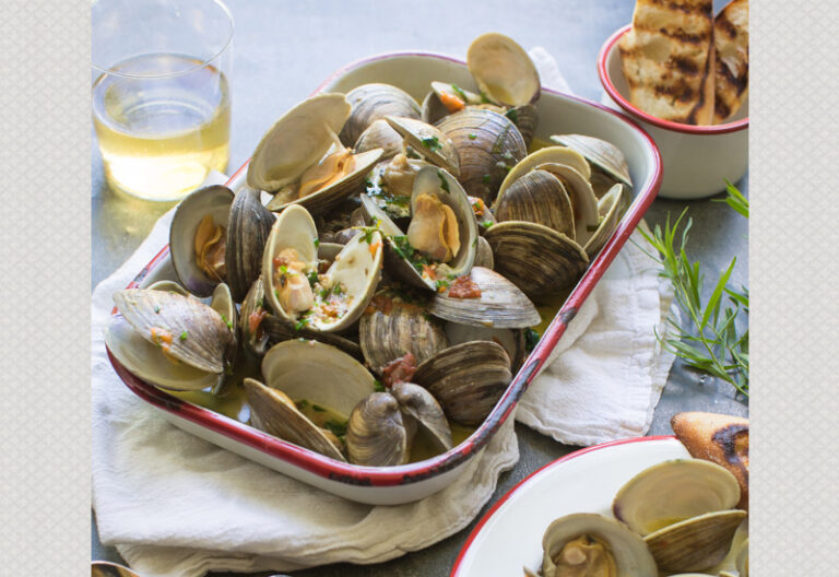 Steamed Clams with Tarragon Heinen's Grocery Store