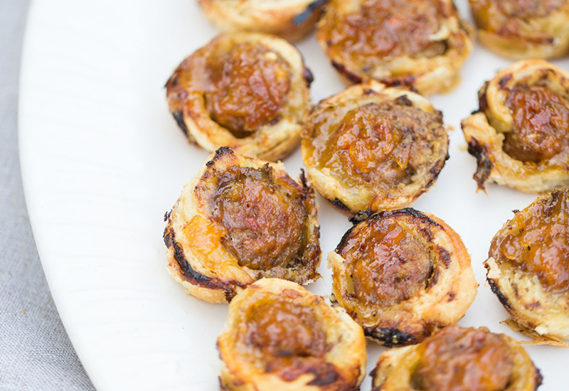 Sausage Pastry Appetizers
