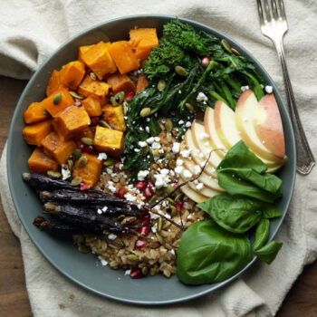 Farro and Vegetable Bowl