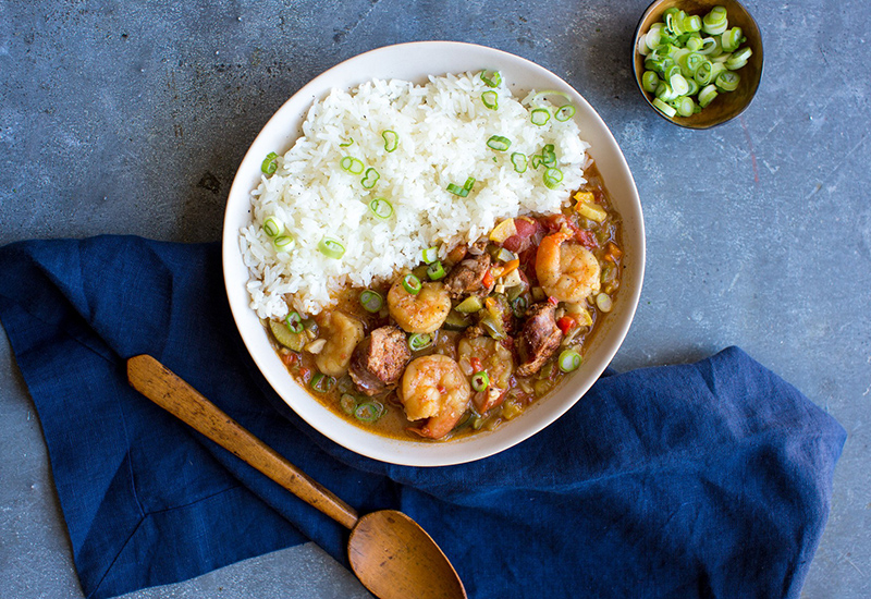 Bowl of Gumbo and Rice