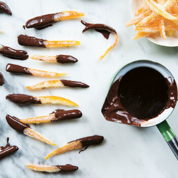 Chocolate Dipped Candied Citrus Peel