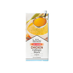 Heinen's low sodium chicken culinary stock