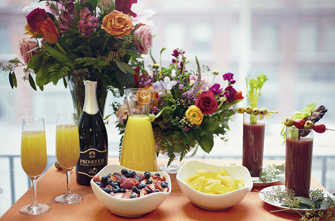 Mother's Day Mimosa Bar