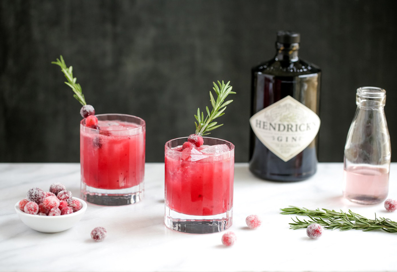Cranberry Holiday Cocktail