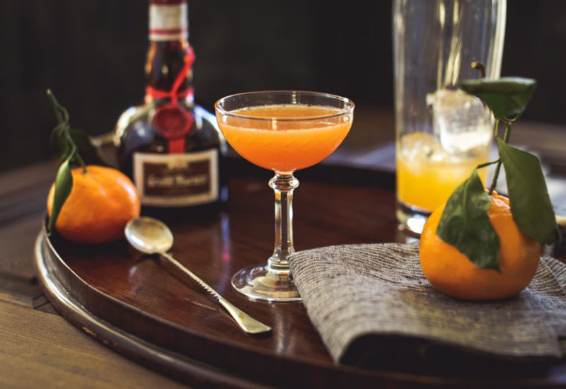 Satsuma orange cocktail