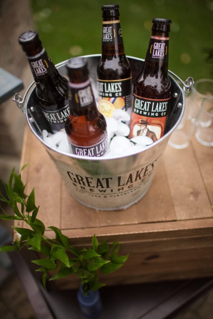 Great Lakes Beer in Ice Bucket