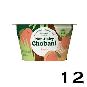 Chobani Plant Based Non Dairy Yogurt - Peach