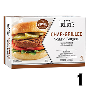 Heinen's Char Grilled Veggie Burgers