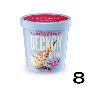 Beckon Lactose Free Chocolate Chip Ice Cream