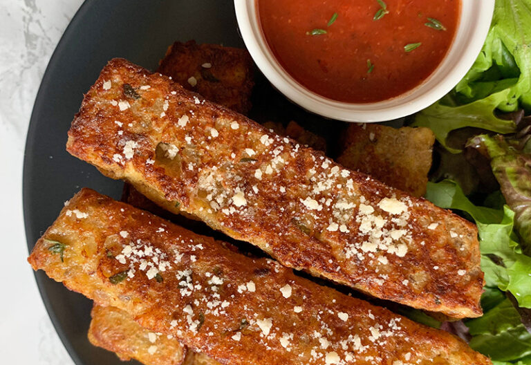 Multigrain ParmesanCrusted Savory French Toast Sticks Heinen's