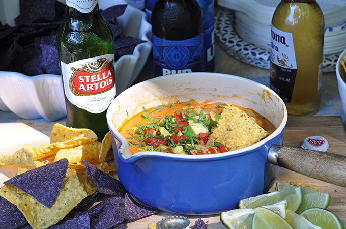 Game Day Chili Queso Dip