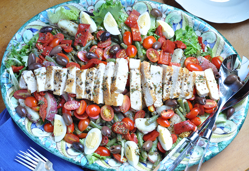 Swordfish Salad Header