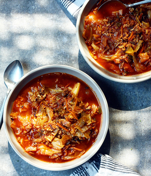 Cabbage Roll Soup Wild Rice