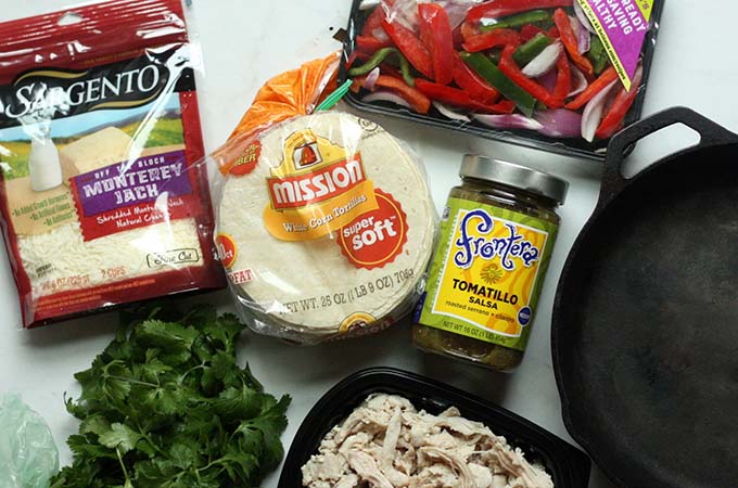 Green Chicken Enchilada Casserole Ingredients